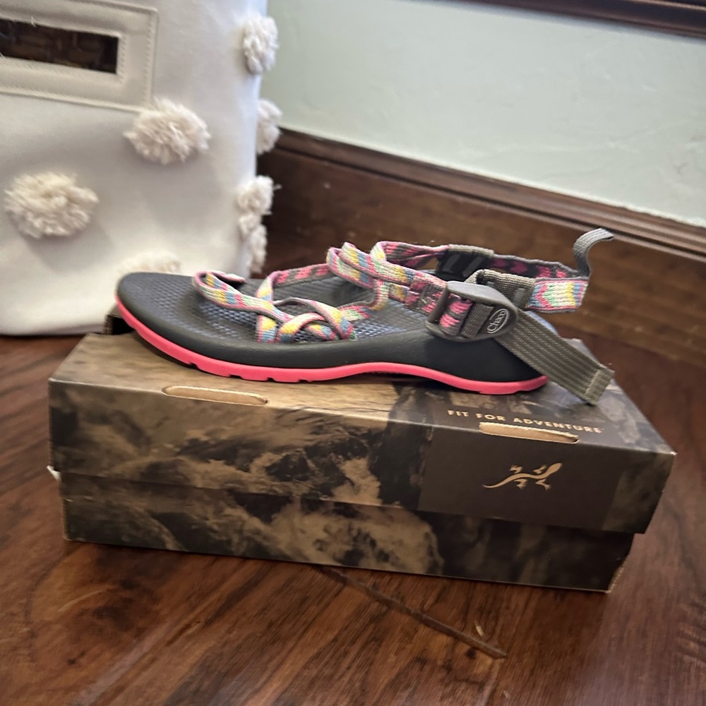 Chaco Kids Sandals - Multicolor and Gray